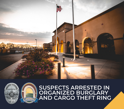 Suspects Arrested in Organized Burglary and Cargo Theft Ring