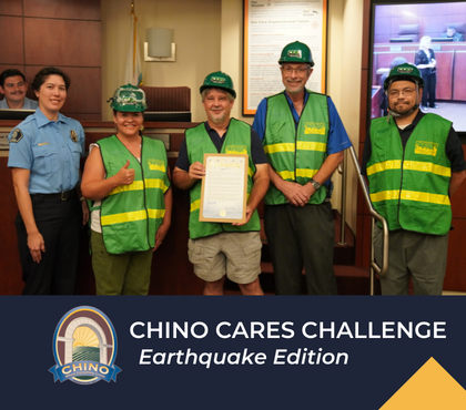 Chino Cares Challenge - Earthquake Edition
