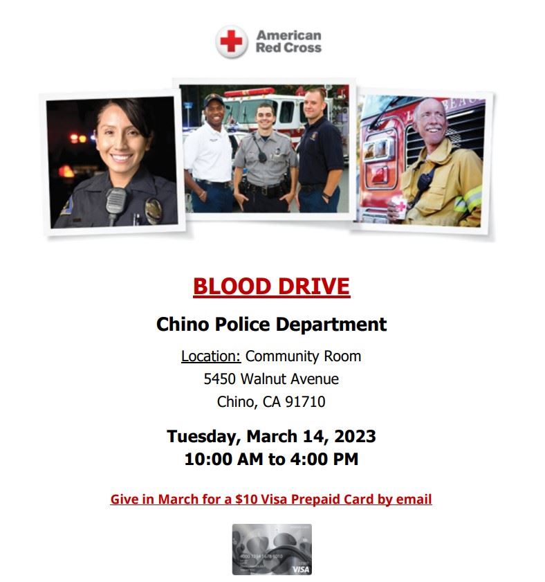 blood drive march 2023 