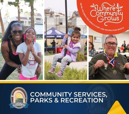 Community Services, Parks & Recreation Announcement