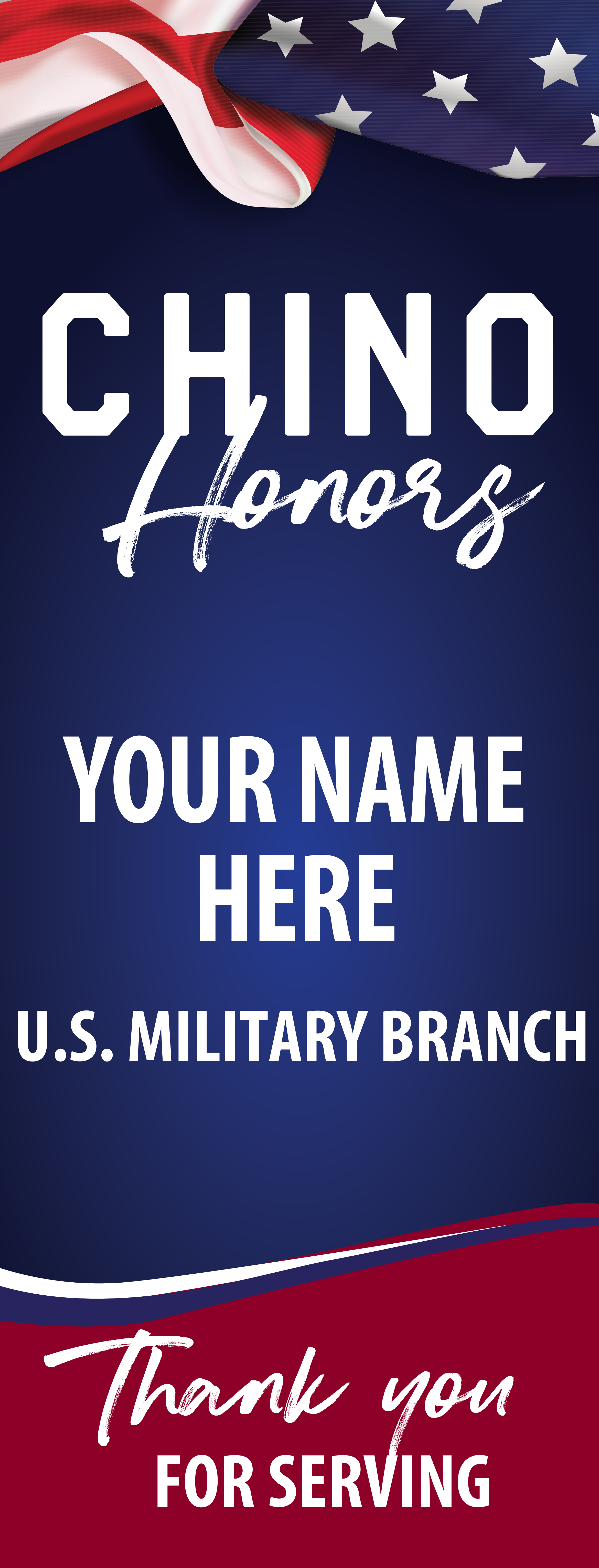 Armed Service Banners 2025 without Picture